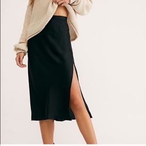 Free people slip skirt